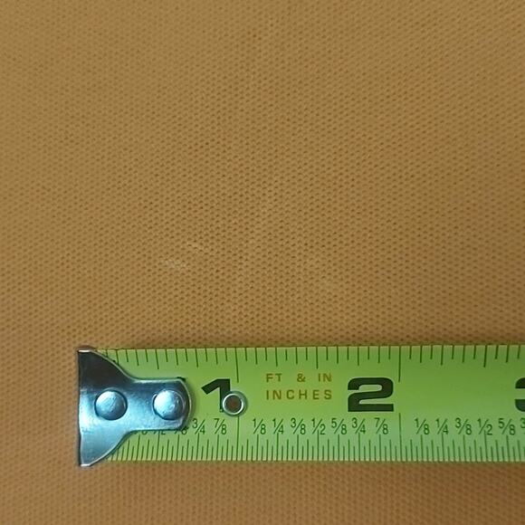 ORVIS Orange Rugged Rugby Polo Shirt, XL Casual Preppy Classic Comfy Minimalist - Picture 9 of 14